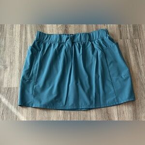 RBX Teal Athletic Exercise Skirt Skort 1XL